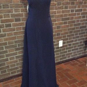 Navy Blue Alfred Angelo bridesmaid dress sz 16